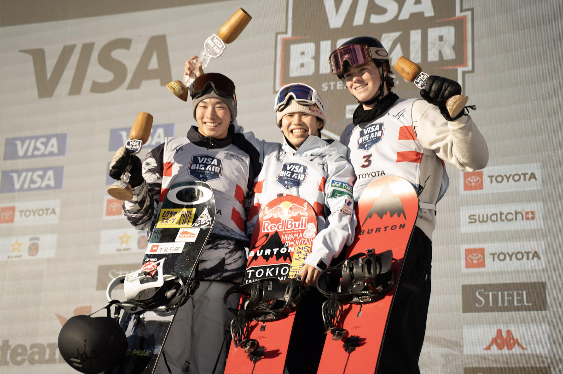 スノーボード】日本男子がワンツーフィニッシュ！！！女子鬼塚は自身6